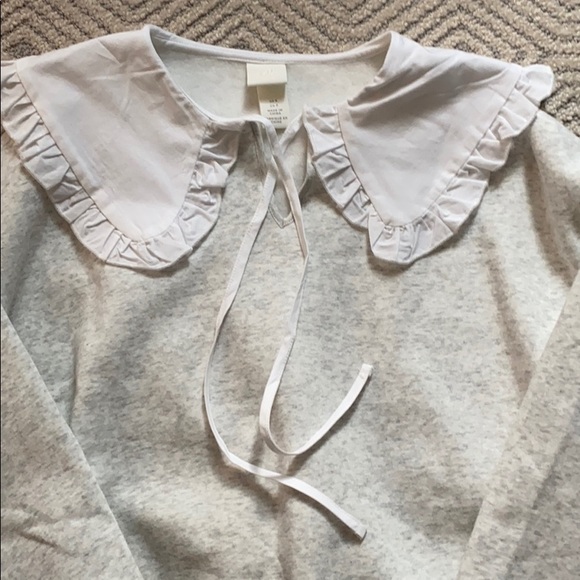 Collared Sweater Sweatshirt - Picture 4 of 9